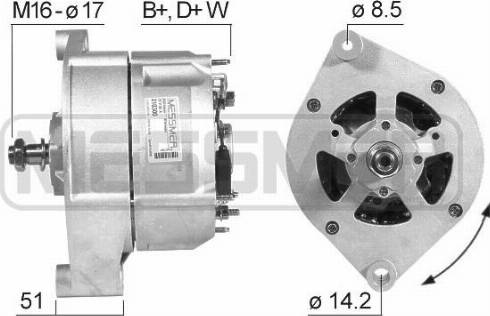 Messmer 210300A - Alternator car-mod.net