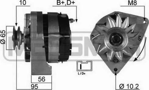 Messmer 210336A - Alternator car-mod.net