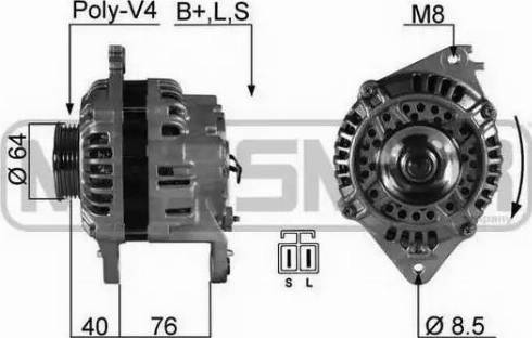 Messmer 210375 - Alternator car-mod.net