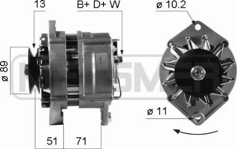 Messmer 210297A - Alternator car-mod.net