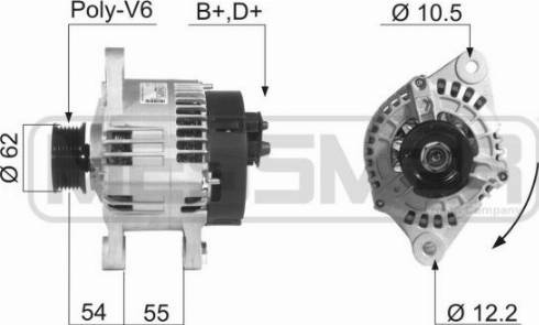 Messmer 210246A - Alternator car-mod.net
