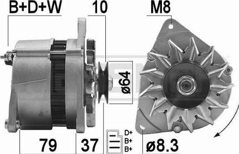 Messmer 210204A - Alternator car-mod.net