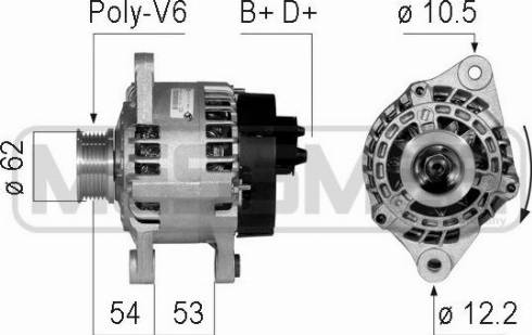 Messmer 210759A - Alternator car-mod.net