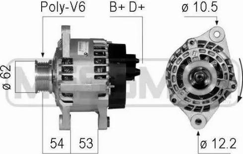 Messmer 210759 - Alternator car-mod.net
