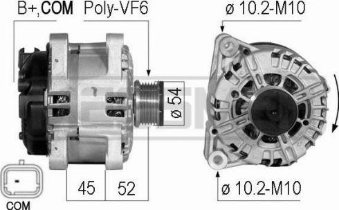 Messmer 210717A - Alternator car-mod.net