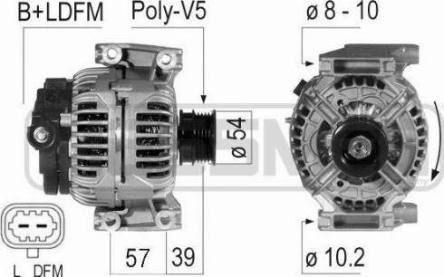 Messmer 210724A - Alternator car-mod.net