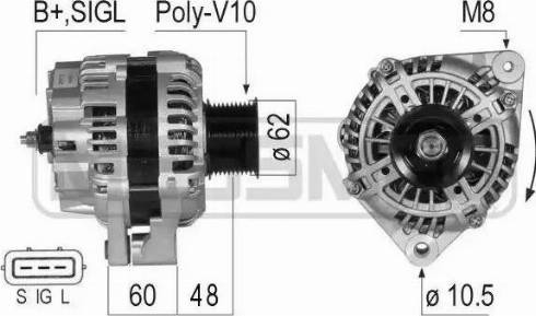 Messmer 210772 - Alternator car-mod.net