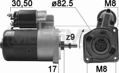 Messmer 220956A - Starter car-mod.net