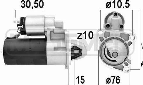 Messmer 220919A - Starter car-mod.net
