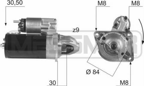 Messmer 220435A - Starter car-mod.net