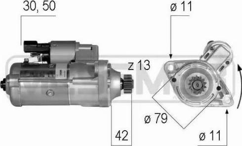 Messmer 220590 - Starter car-mod.net