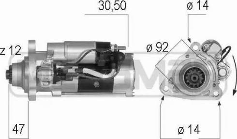 Messmer 220561 - Starter car-mod.net