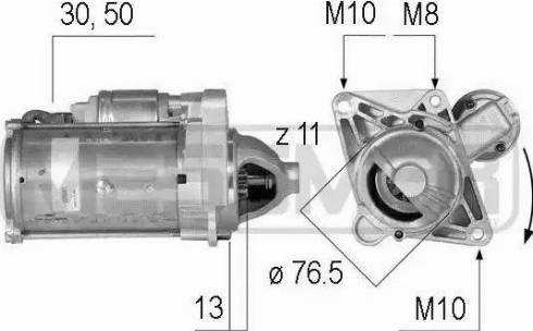 Messmer 220587 - Starter car-mod.net