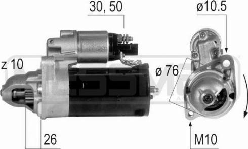 Messmer 220636A - Starter car-mod.net