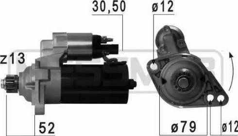 Messmer 220673 - Starter car-mod.net