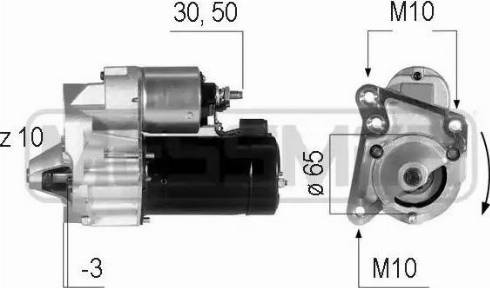 Messmer 220045 - Starter car-mod.net