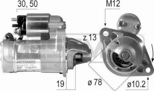 Messmer 220047 - Starter car-mod.net