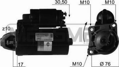 Messmer 220073R - Starter car-mod.net