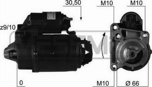 Messmer 220150R - Starter car-mod.net