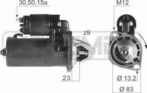 Messmer 220188A - Starter car-mod.net