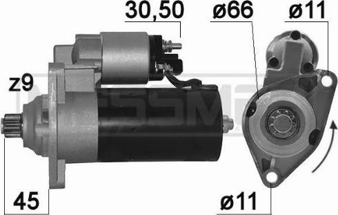 Messmer 220130A - Starter car-mod.net