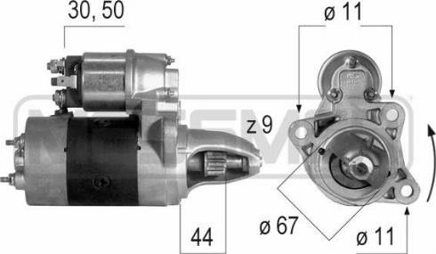 Messmer 220173A - Starter car-mod.net