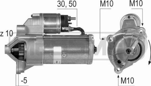 Messmer 220363A - Starter car-mod.net