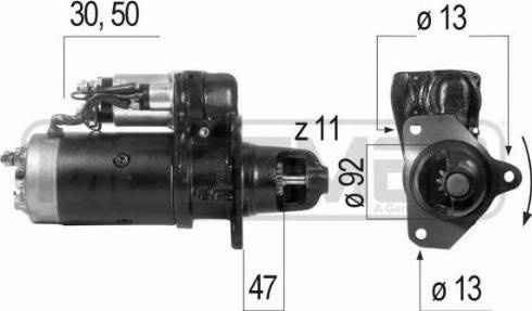 Messmer 220260R - Starter car-mod.net