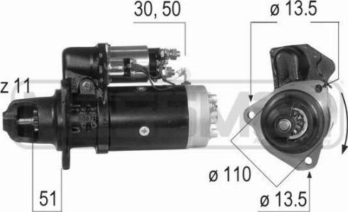 Messmer 220275A - Starter car-mod.net