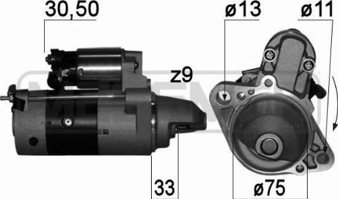 Messmer 220763A - Starter car-mod.net
