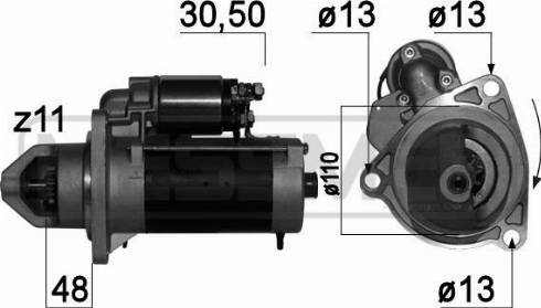 Messmer 220728A - Starter car-mod.net