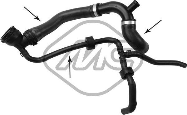 Metalcaucho 98113 - Radiator Hose car-mod.net