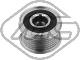 Metalcaucho 49909 - Pulley, alternator, freewheel clutch car-mod.net