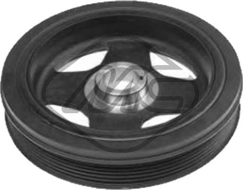 Metalcaucho 40809 - Belt Pulley, crankshaft car-mod.net