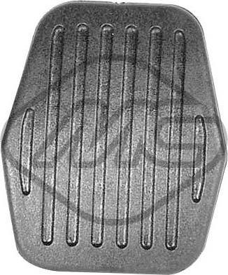 Metalcaucho 41828 - Clutch Pedal Pad car-mod.net