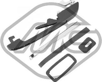 Metalcaucho 43568 - Door Handle car-mod.net