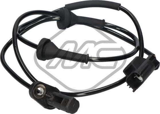 Metalcaucho 50612 - ABS sensor, wheel speed car-mod.net