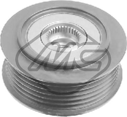 Metalcaucho 04998 - Pulley, alternator, freewheel clutch car-mod.net