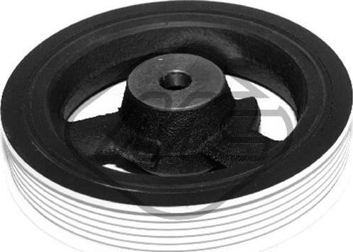 Metalcaucho 05133 - Belt Pulley, crankshaft car-mod.net