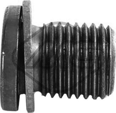 Metalcaucho 06357 - Sealing Plug, oil sump car-mod.net