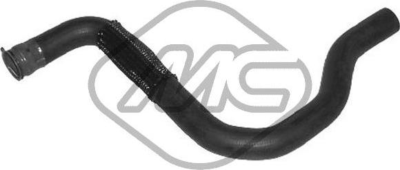 Metalcaucho 08593 - Hose, heat exchange heating car-mod.net