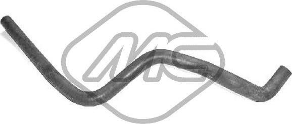 Metalcaucho 08758 - Radiator Hose car-mod.net