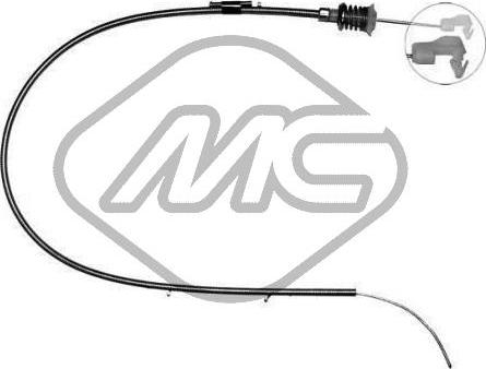 Metalcaucho 80027 - Accelerator Cable car-mod.net