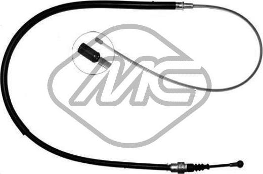 Metalcaucho 83249 - Cable, parking brake car-mod.net