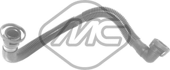 Metalcaucho 35050 - Hose, crankcase breather car-mod.net