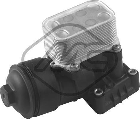 Metalcaucho 38932 - Oil Cooler, engine oil car-mod.net