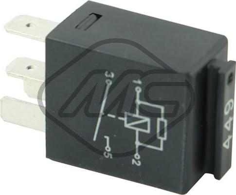 Metalcaucho 32866 - Relay, horn car-mod.net