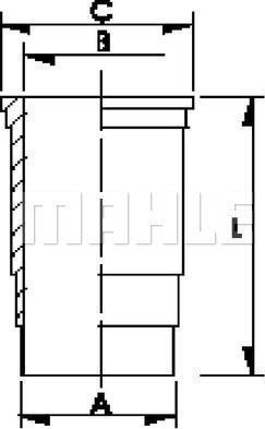 METAL LEVE C9151 - Cylinder Sleeve car-mod.net