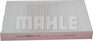 METAL LEVE LA 1039 - Filter, interior air car-mod.net