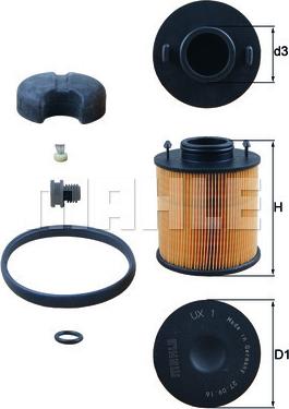 METAL LEVE UX 1D - Urea Filter car-mod.net